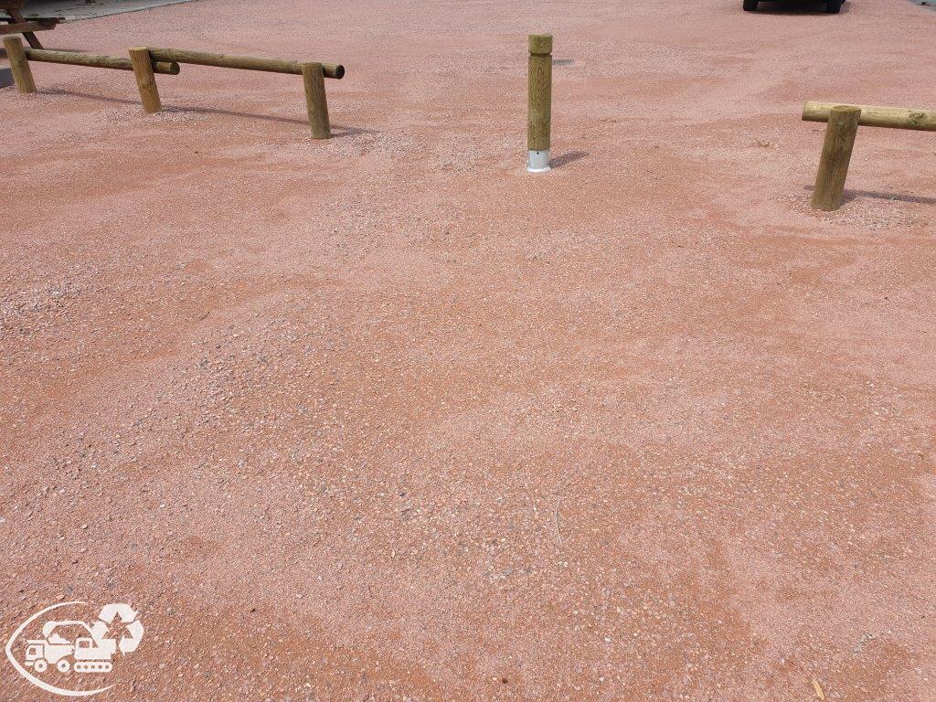 Sable rouge 0/4 - Chiaverina - carrière porphyre granitique rouge