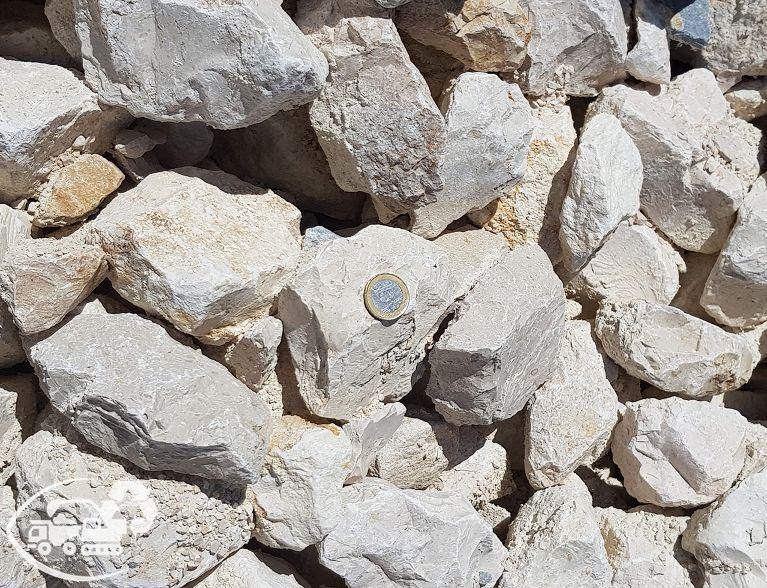 Pierre à gabion concassé 80/150 clair du nord